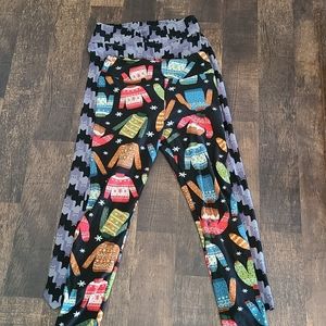 Lularoe Holiday Legging Bundle One Size